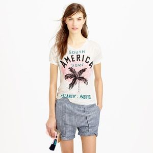 J. Crew linen surf shirt